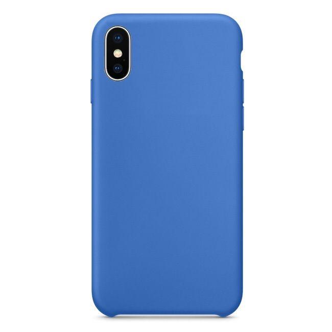 Silikonový obal iPhone 7G - 8G -SE2020 modrý royal