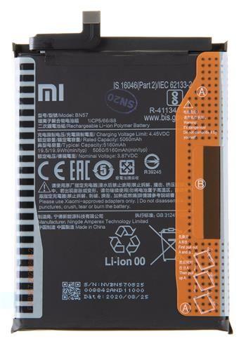 Originál baterie BN57 Xiaomi Poco X3 5160 mAh