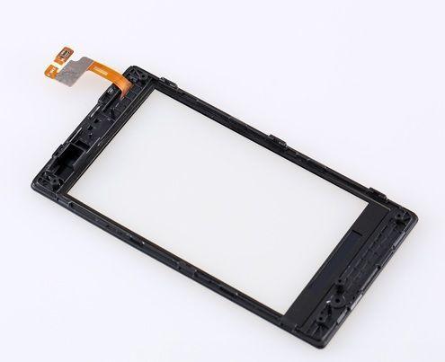 Touch screen Nokia Lumia 520 black + frame