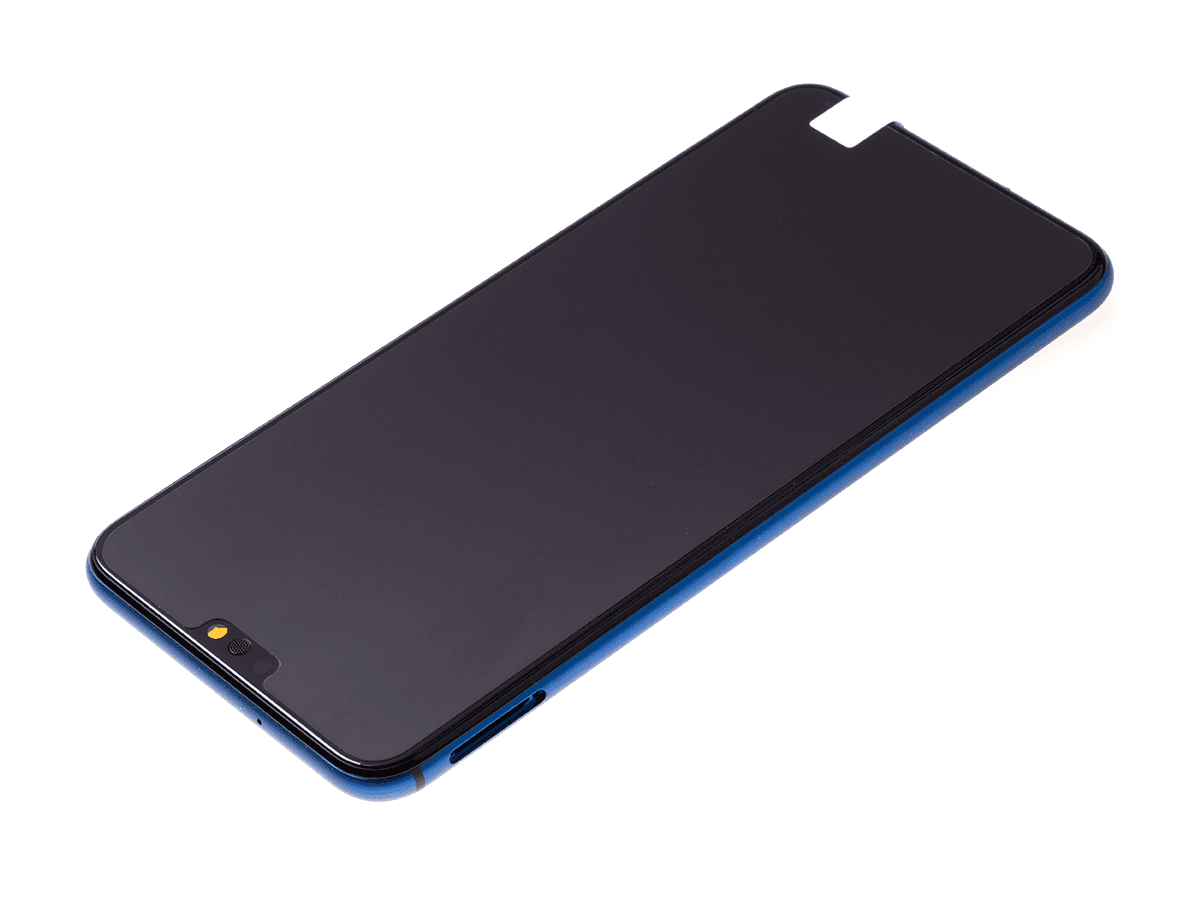 Oryginalny Wyświetlacz LCD + Ekran dotykowy + Bateria Huawei Honor 8X - niebieski