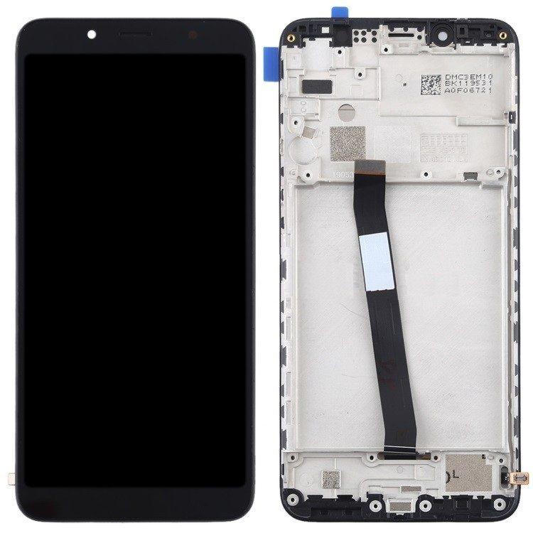 LCD + Dotyková vrstva Xiaomi Redmi 7a černá s rámečkem