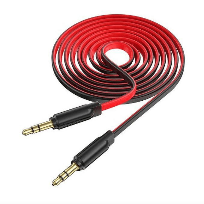 HOCO Audio Kabel - UPA16 AUX jack 3.5mm 2m czerwony