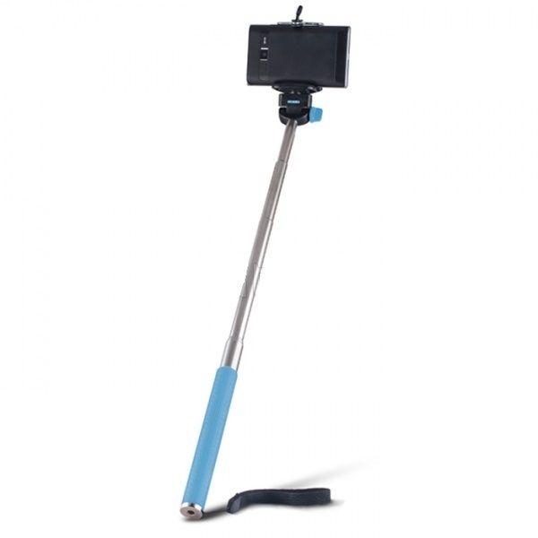 Monopod - selfie tyč Forever MP-300 modrá