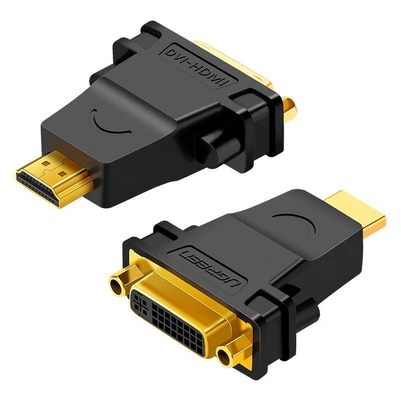 UGREEN Adapter HDMI - DVI 20123 (czarny)