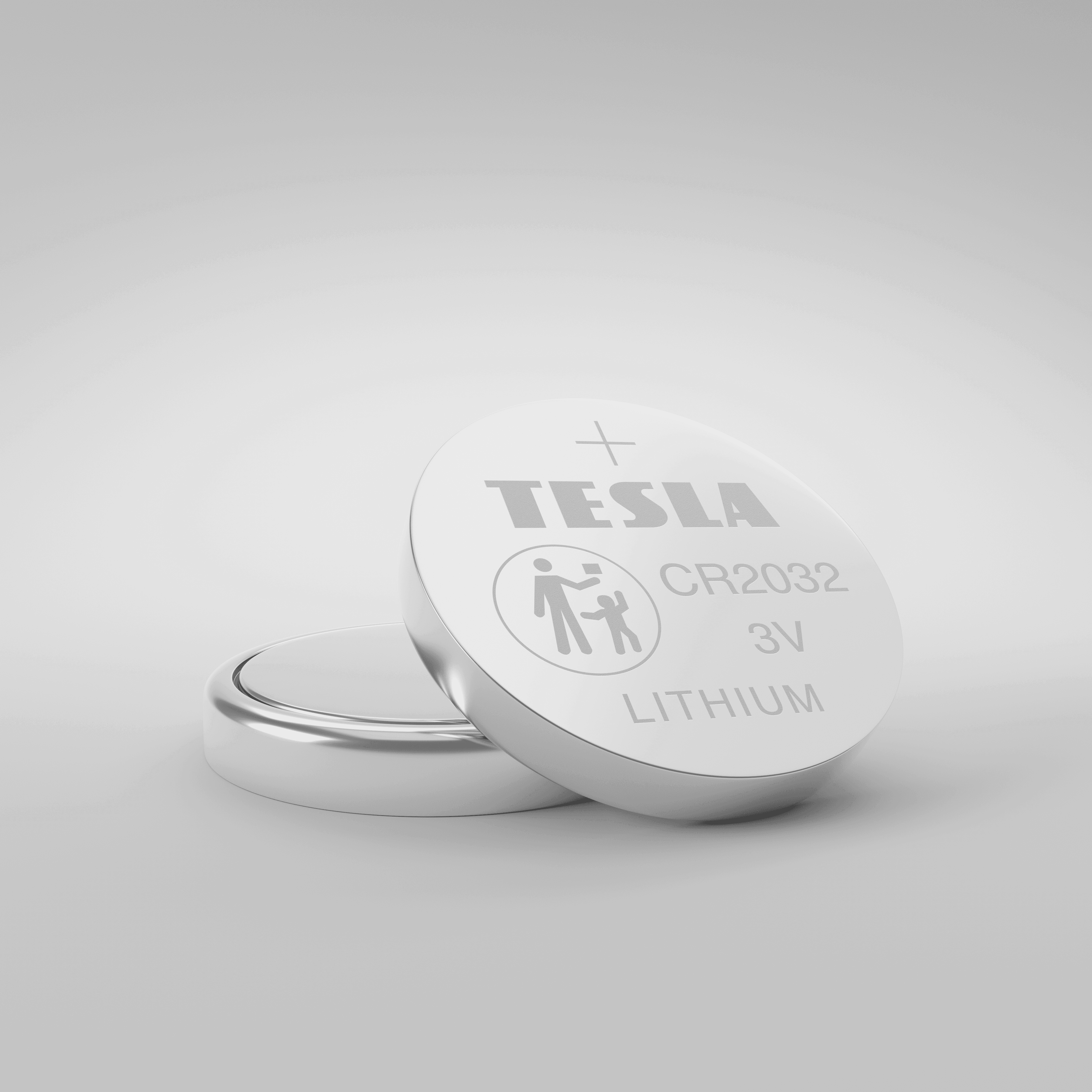 Lithiový článek bez obsahu rtuti Baterie Tesla CR2032 1kus