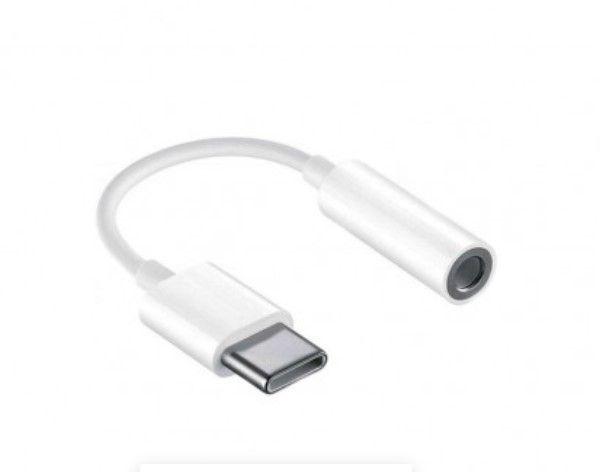 adapter headphones audio Huawei USB Type-C to 3.5mm CM20 White (Bulk)