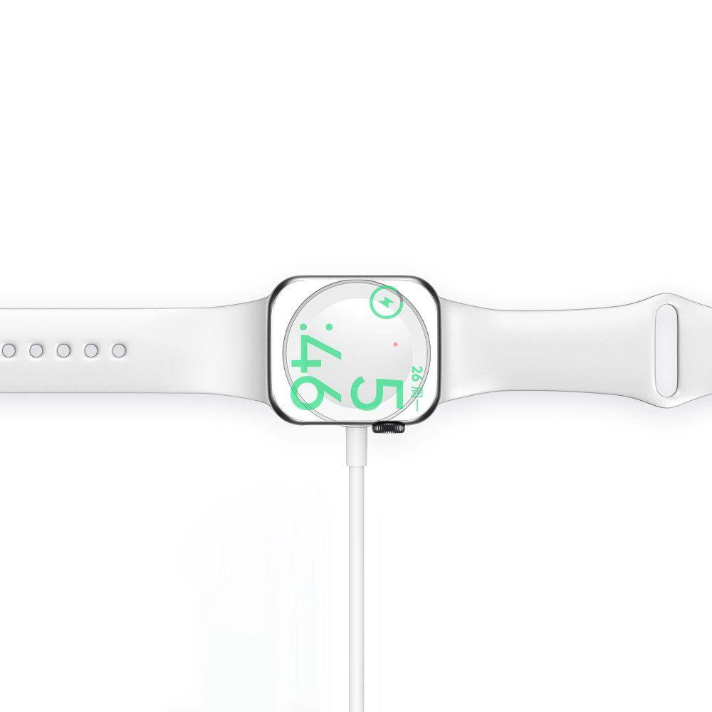 Joyroom 2w1 bezprzewodowa ładowarka Qi do Apple Watch / kabel USB - Lightning 1,5 m biały (S-IW002S)