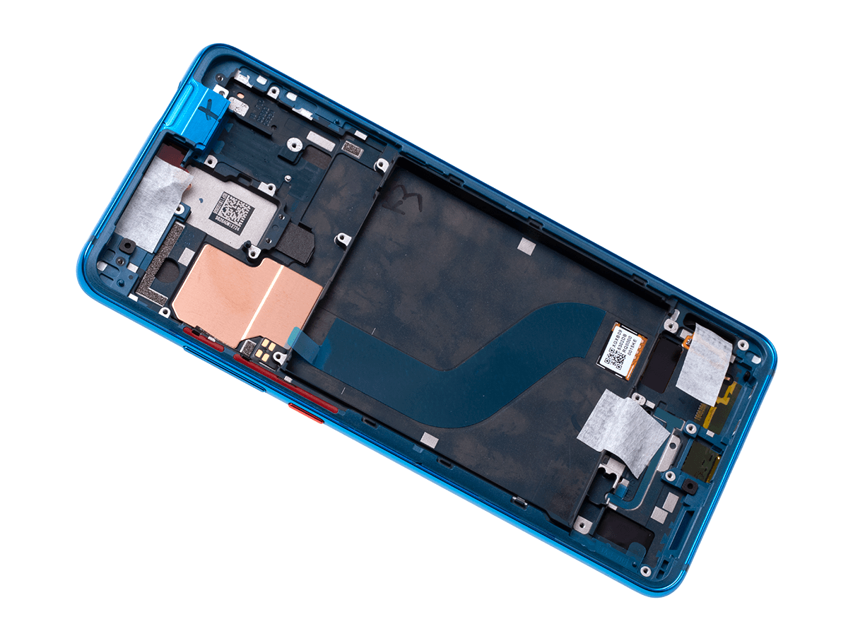 ORYGINALNY Wyświetlacz LCD + ekran dotykowy Xiaomi Mi 9T/ Mi 9T Pro (wymieniona szyba)- niebieski