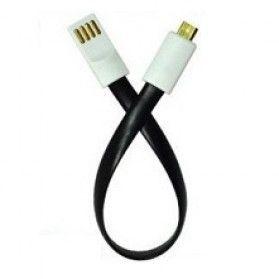 Cable USB Samsung micro USB black 20cm