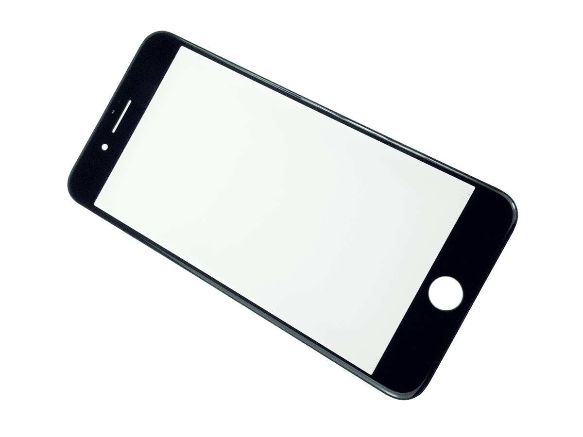 Glass iPhone 7 black with frame