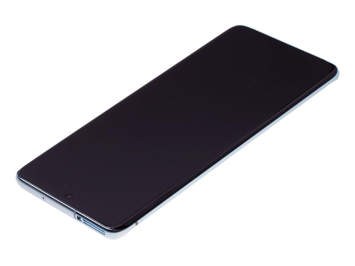 Originál LCD + Dotyková vrstva Samsung Galaxy S20 Plus SM-G985 - Galaxy S20 Plus 5G SM-G986 modrá