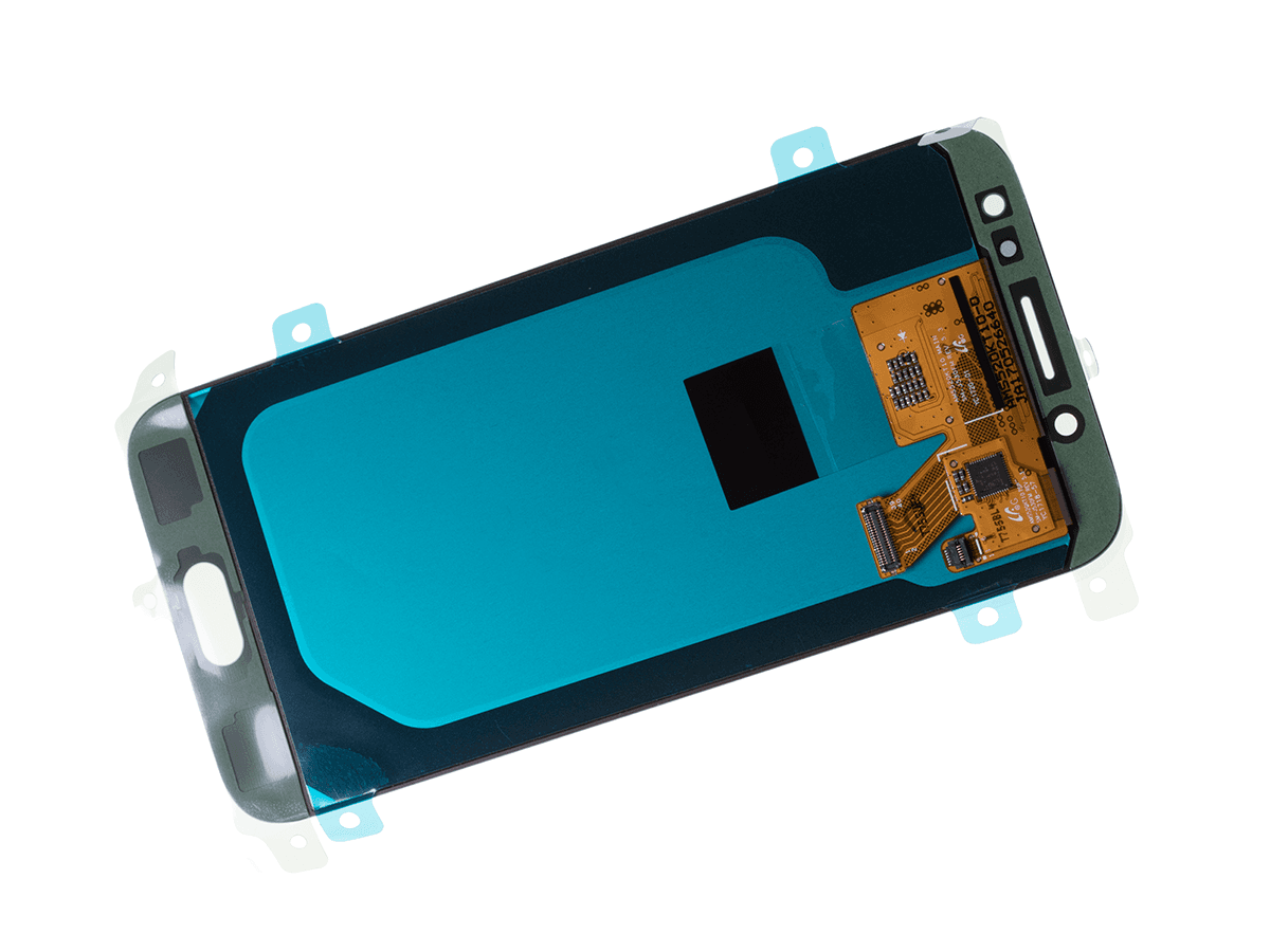 Oryginalny Wyświetlacz LCD + Ekran dotykowy Samsung J530 Galaxy J5 2017 srebrny/niebieski