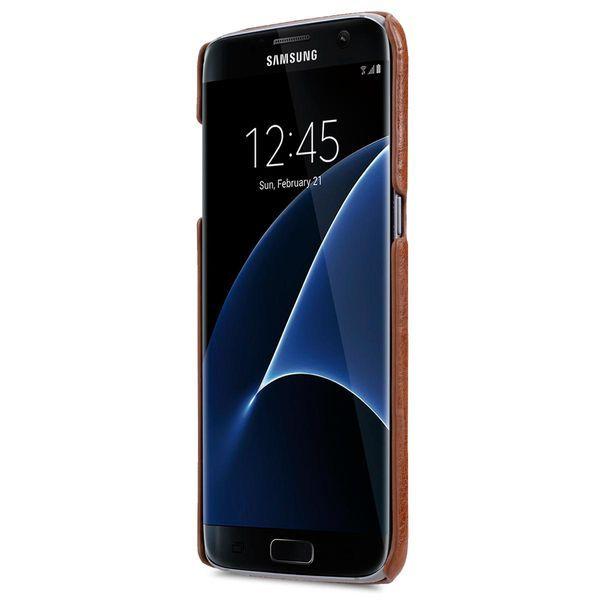 VETTI Exkluzivní Obal Samsung Galaxy S7 G930 vintage hnědý