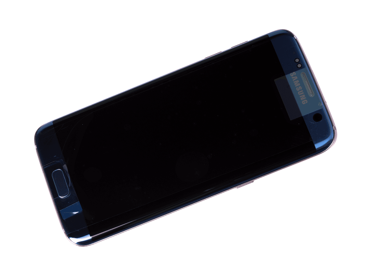 ORYGINALNY Wyświetlacz LCD + ekran dotykowy Samsung SM-G935 Galaxy S7 Edge - niebieski
