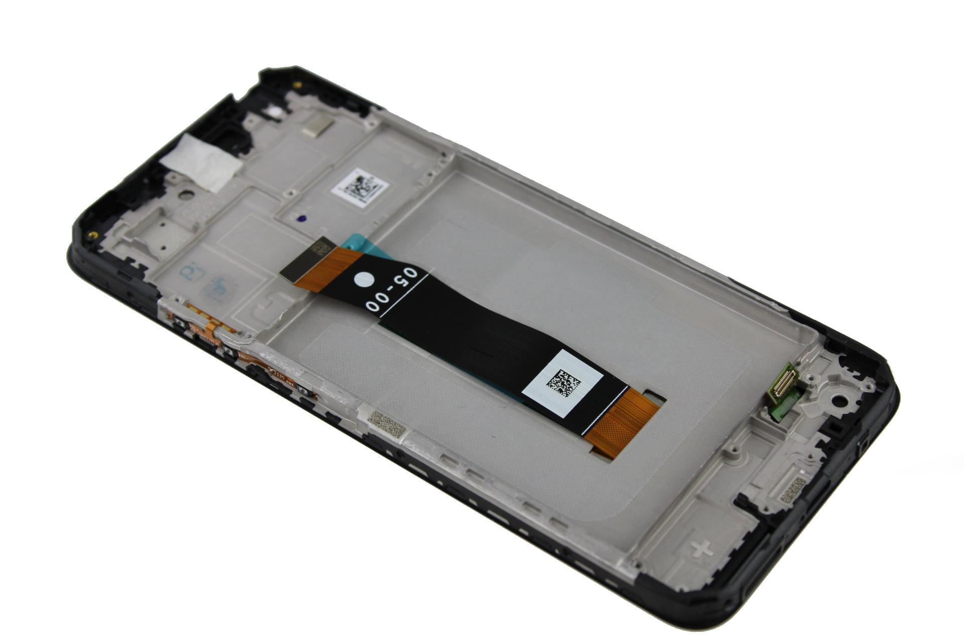Oryginalny Wyświetlacz LCD + Ekran dotykowy Xiaomi Poco M5 - czarny