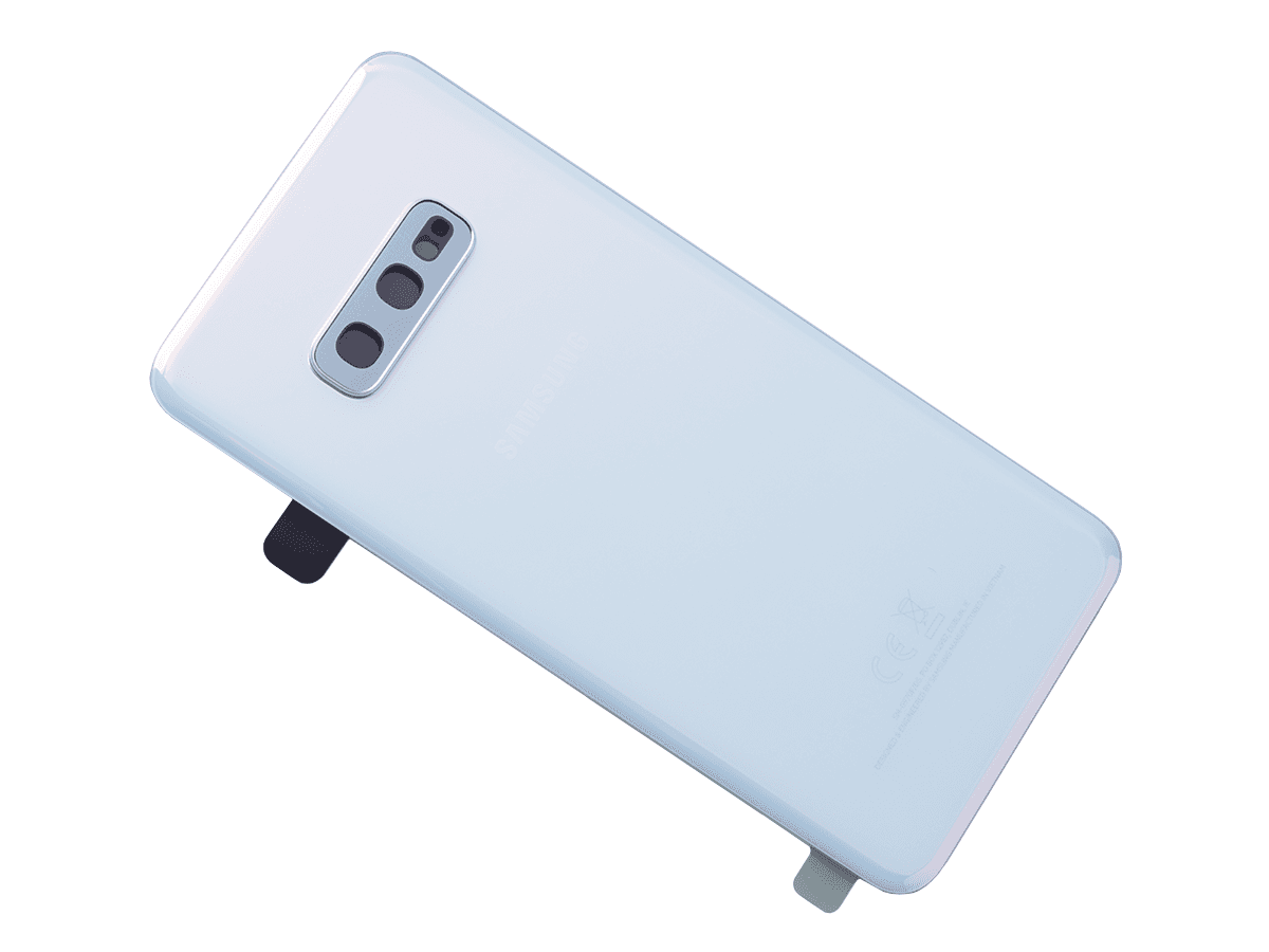 Original Battery Cover Samsung SM-G970 Galaxy S10e - White - (Disassembly) Grade A