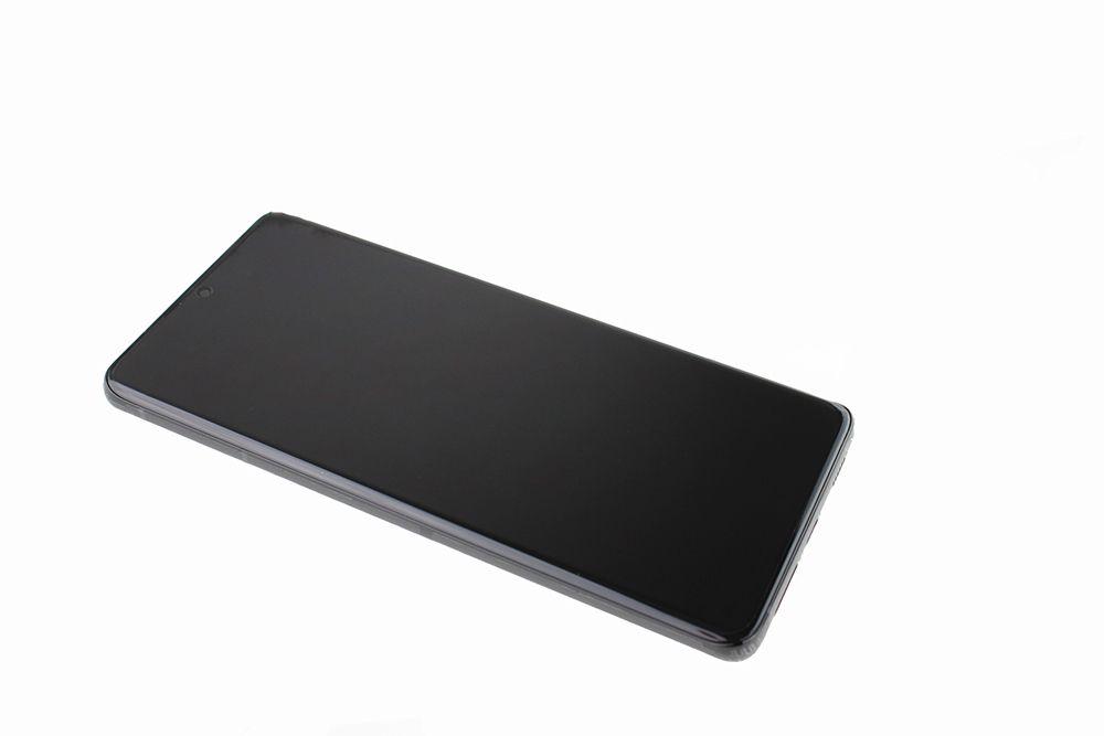 Oryginalny Wyświetlacz LCD + Ekran dotykowy Samsung SM-G998 Galaxy S21 Ultra 5G - czarny ( bez kamery)