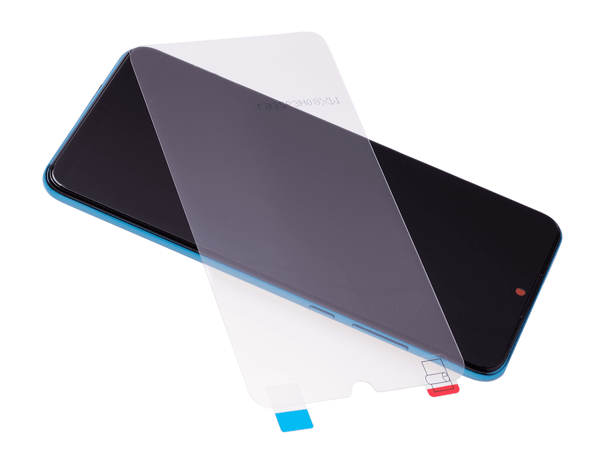 Oryginalny Wyświetlacz LCD + Ekran dotykowy + Bateria Huawei P30 Lite (2019) MAR-LX1A (WERSJA KAMERY 48MPIX)- niebieski