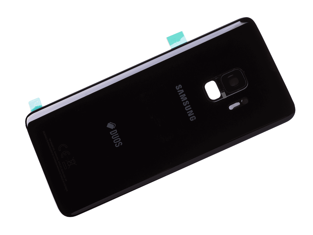 Oryginalna Klapka baterii Samsung SM-G960 Galaxy S9/ SM-G960F/DS Galaxy S9 Dual SIM - czarna (Demontaż) Grade A