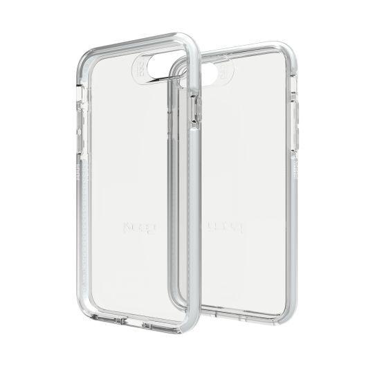 Obal iPhone 7 a 8 Gear 4 D30 Piccadilly stříbrný