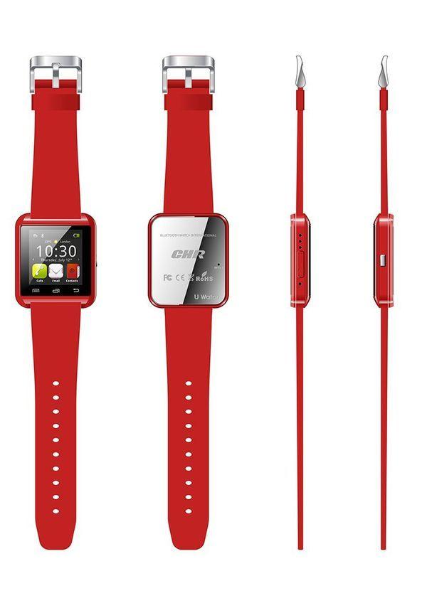 Smartwatch červené