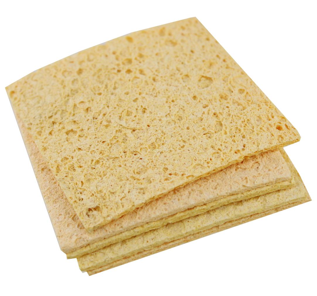 Sponge tip cleaner 60x60mm - for cleaning the soldering iron tip - 5 pcs.