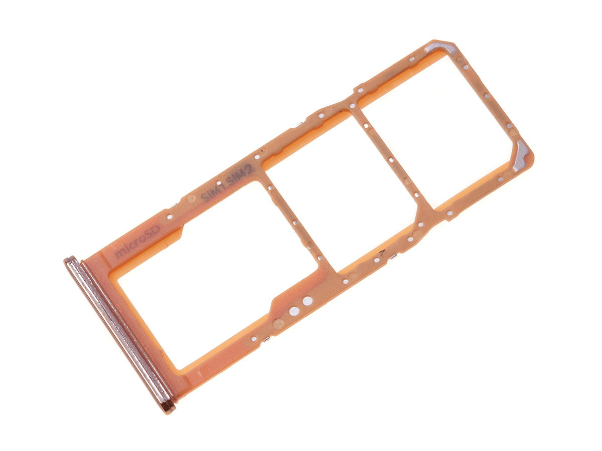 original SIM and SD tray card Samsung SM-A705 Galaxy A70 - coral
