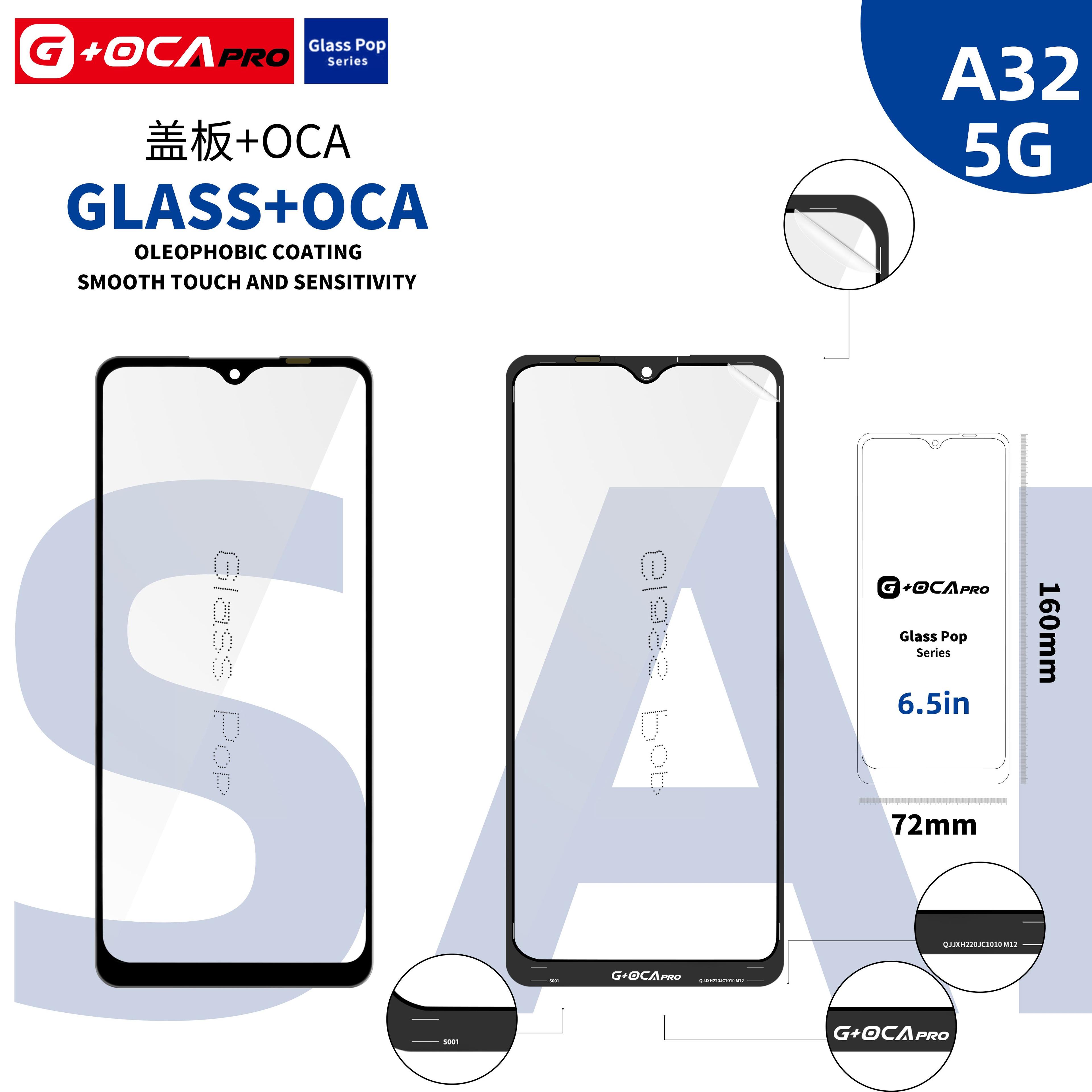 Szybka G + OCA Pro (z powłoką oleofobową) Samsung SM-A326 Galaxy A32 5G