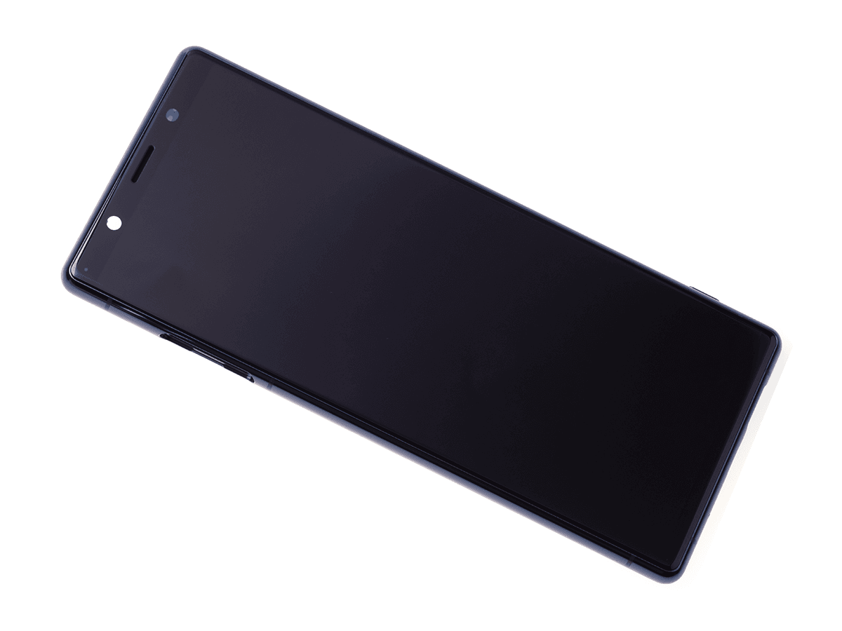 Oryginalna Obudowa przednia z ekranem dotykowym i wyświetlaczem Sony J8210 Xperia 5/ J9210 Xperia 5 Dual SIM - niebieska