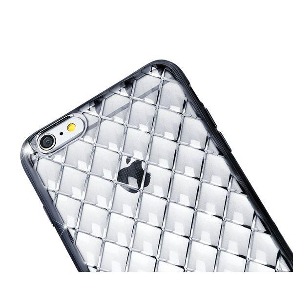 Silikonový obal Samsung GAlaxy S7 edge stříbrný Luxury gel