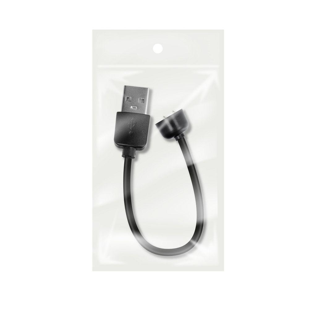 Kabel USB do ładowania Xiaomi Mi Band 5 / Mi Band 6 czarny