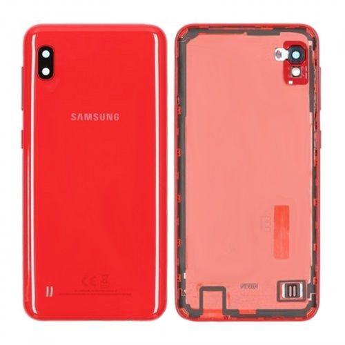Originál kryt baterie Samsung Galaxy A10 SM-A105 červený + sklíčko kamery