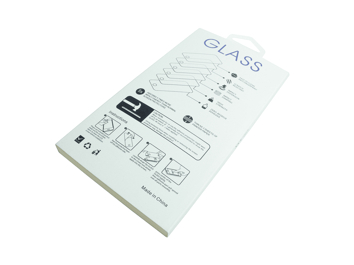 Ochranné sklo 5D Samsung A50 černé celoplošné lepidlo