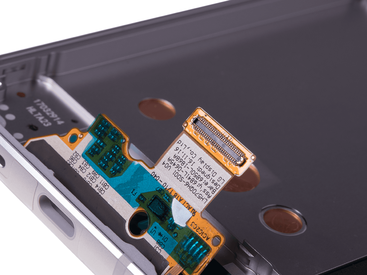 ORYGINALNY Wyświetlacz LCD + ekran dotykowy LG H870 G6 - platinium