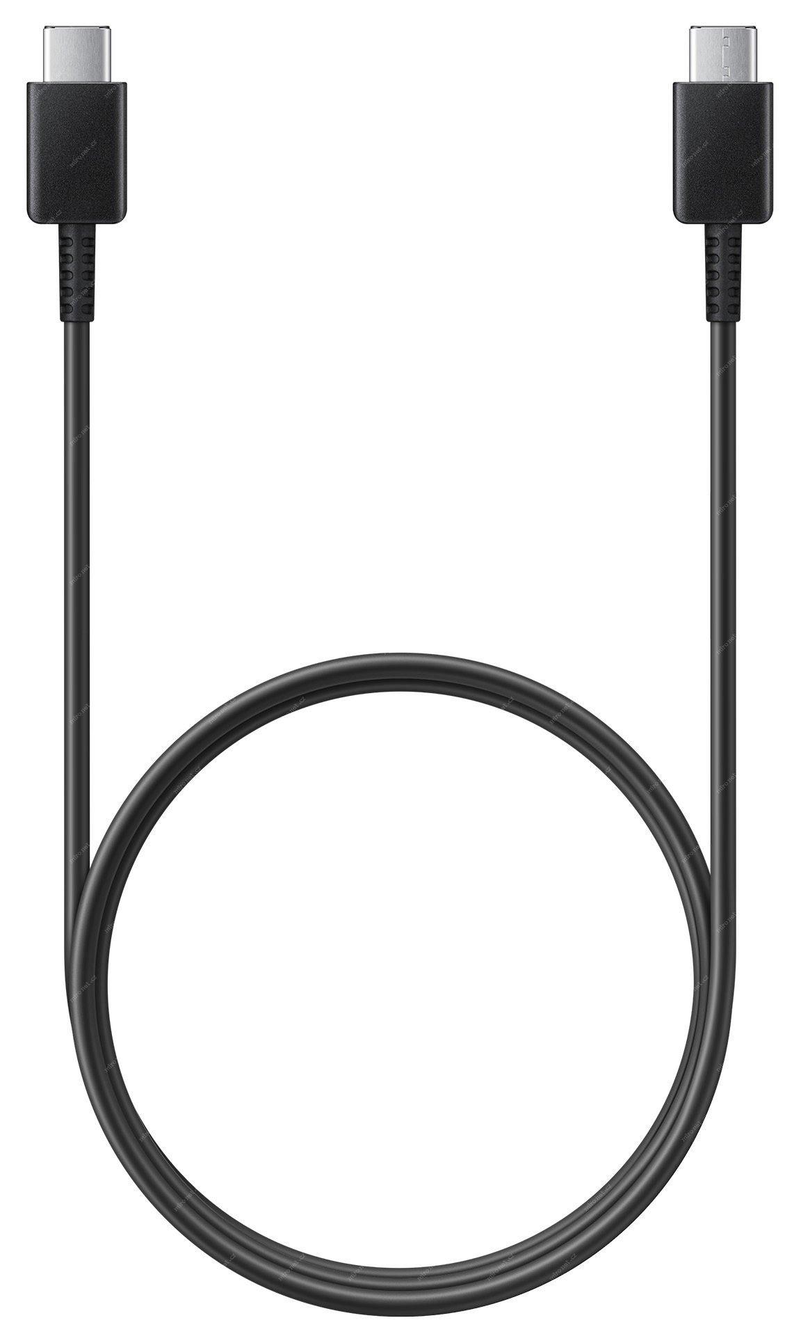 Oryginalny Kabel USB-C/USB-C Samsung EP-DA705BBE 3A 1m czarny (bulk)