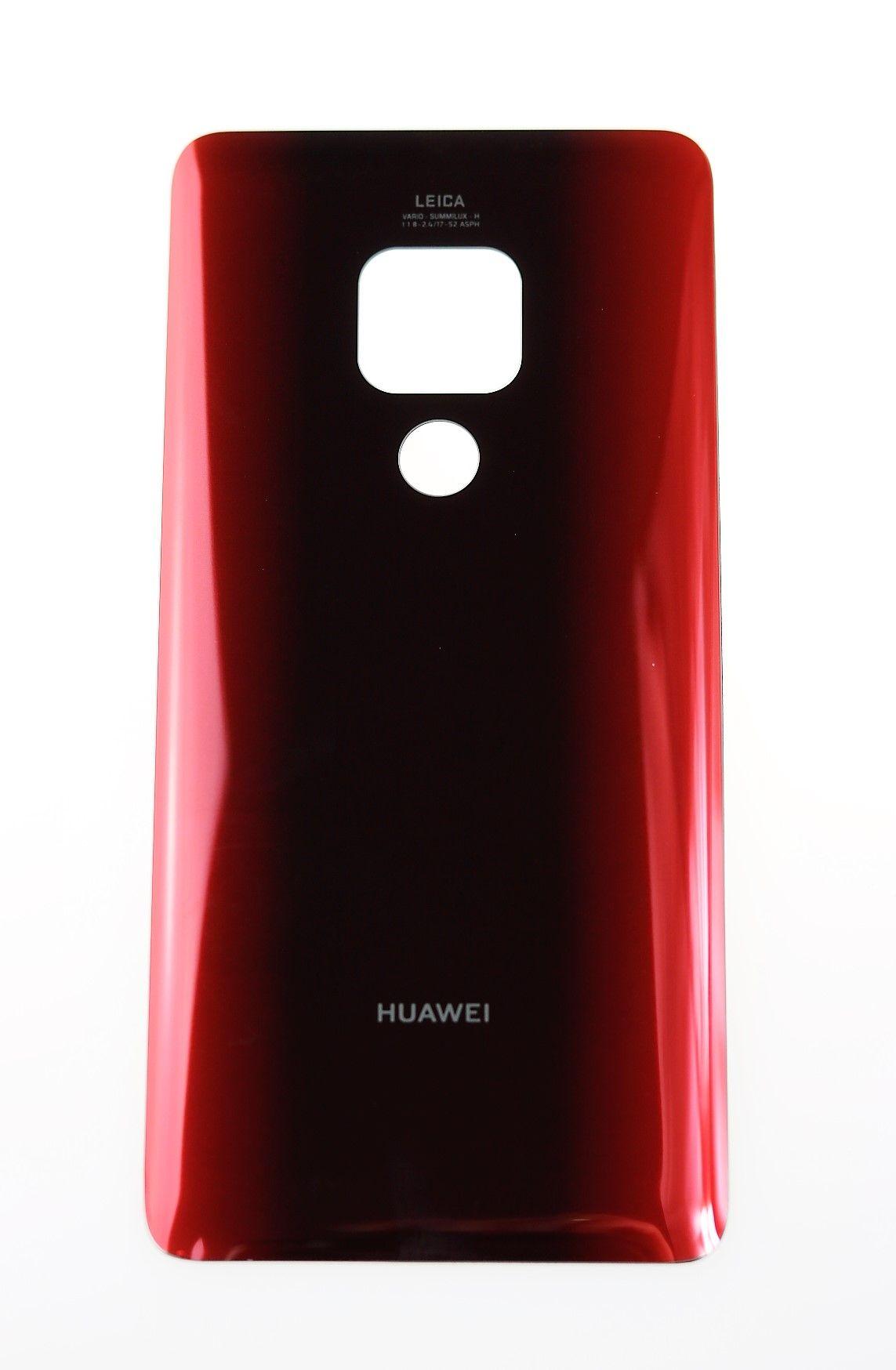Battery cover Huawei Mate 20 Fragrant Red ( black - red )