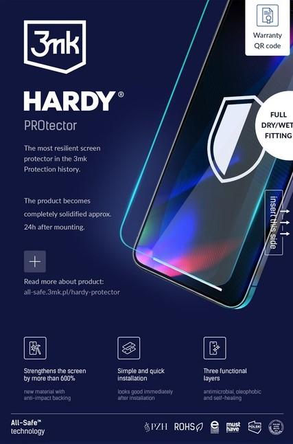 Folia ochronna 3mk all-safe AIO - Hardy PROtector Phone Dry & Wet - 5 sztuk (kompatybilne tylko z nowym ploterem)