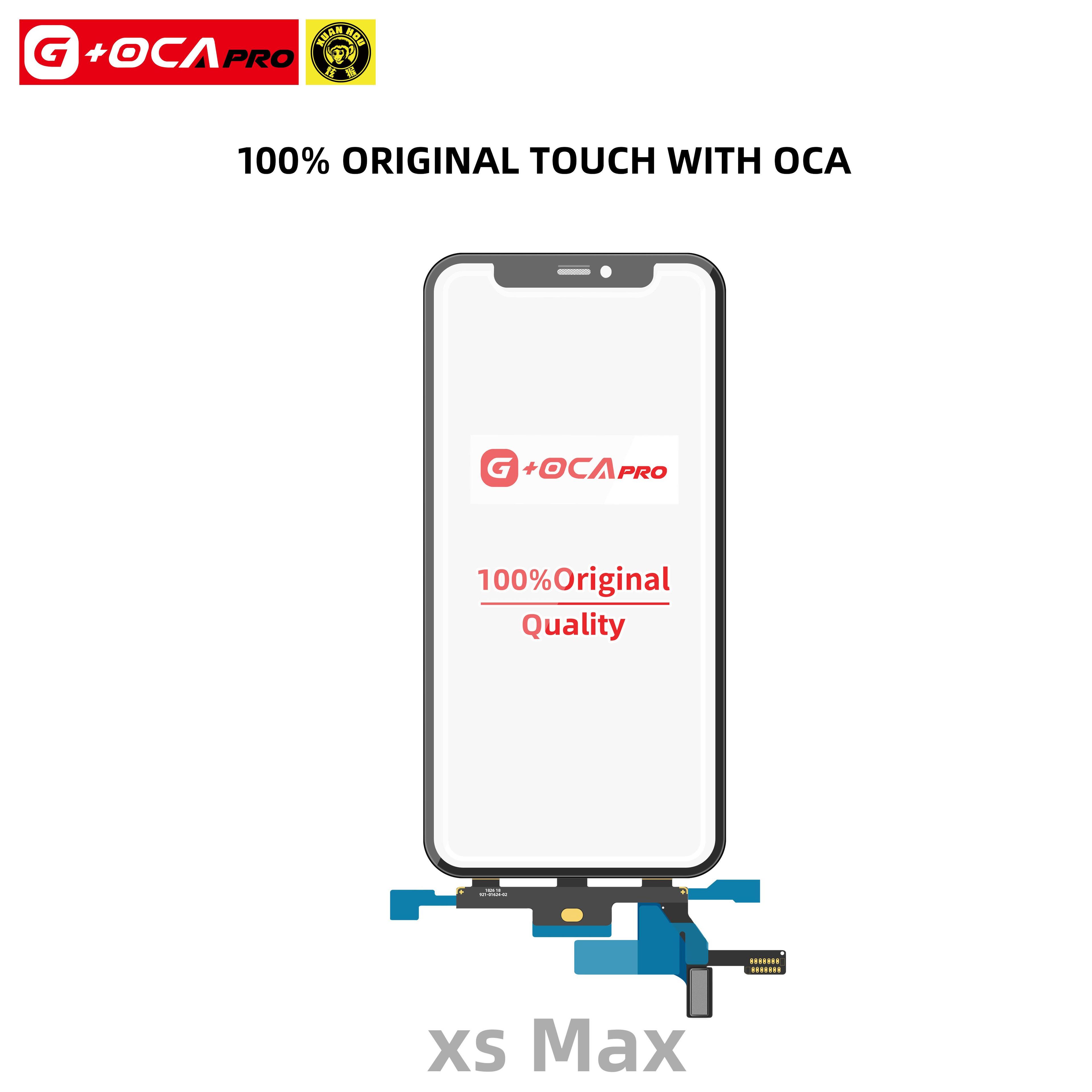 Touch Screen G + OCA Pro with original touch (with oleophobic cover) iPhone Xs Max