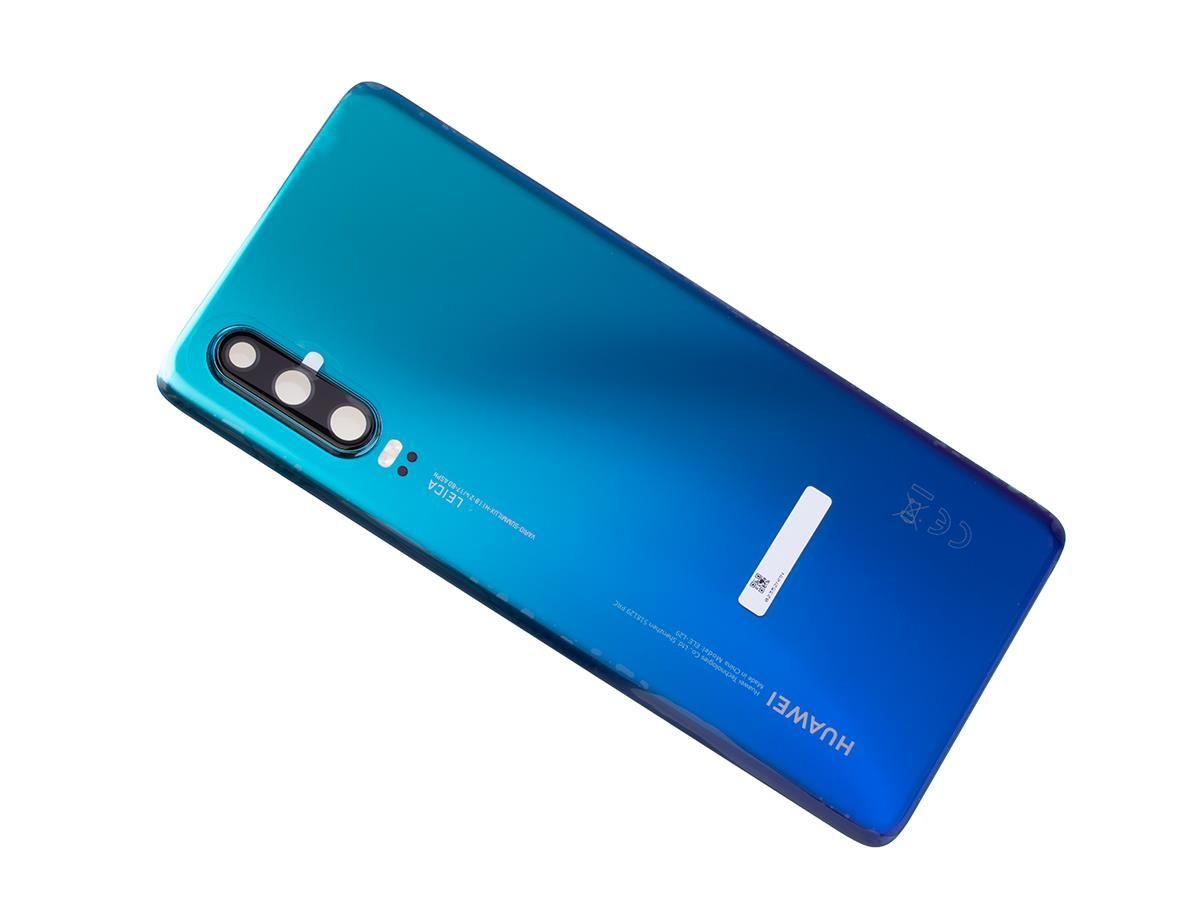 Oryginalna Klapka baterii Huawei P30 - Aurora Blue (Demontaż) Grade A