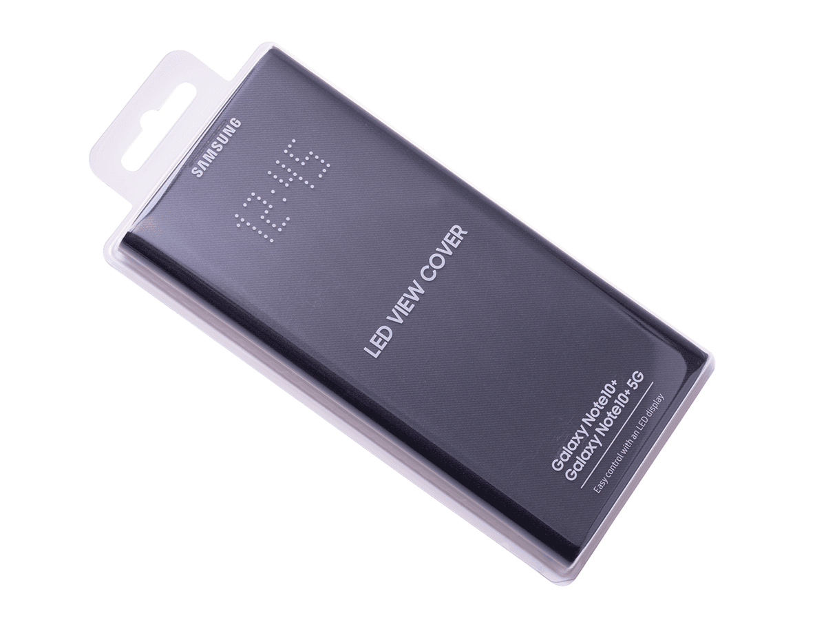 Originál obal Samsung Galaxy Note 10 Plus SM-N975 černý LED View