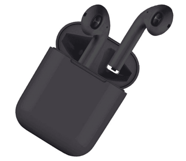 Bezdrátová sluchátka  i12 TWS Bluetooth černá