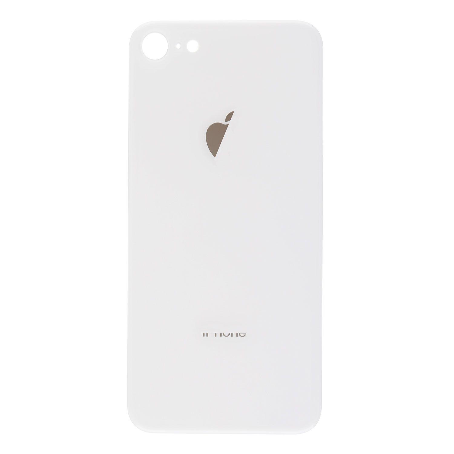 Battery cover iPhone 8 white + camera glass