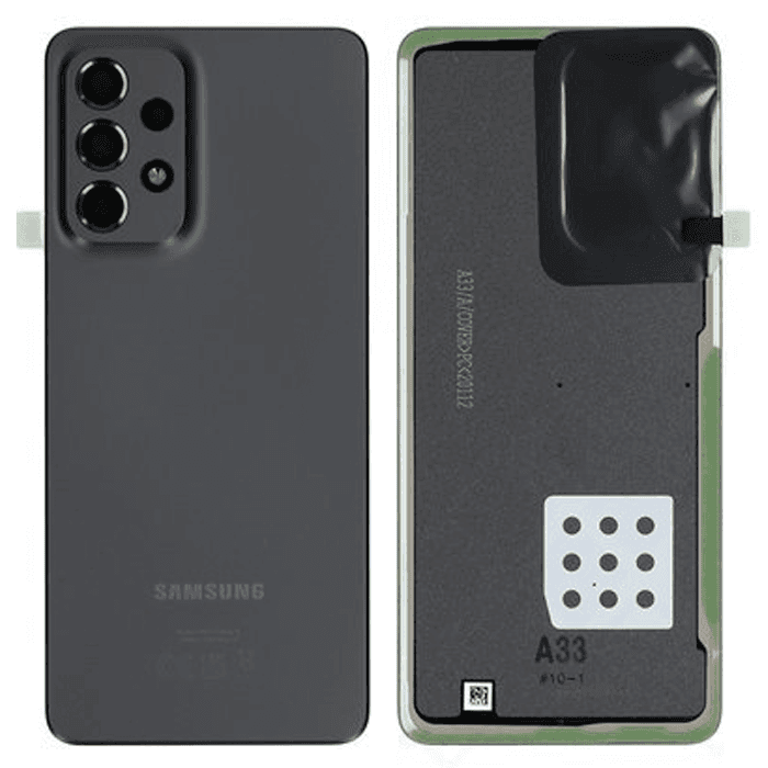 Original battery cover Samsung galaxy A33 5G SM-A336B black (Disassembly)