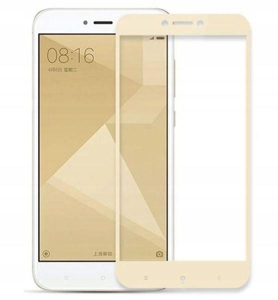 Screen tempered glass 5D Full Glue Xiaomi Redmi Note 4x gold