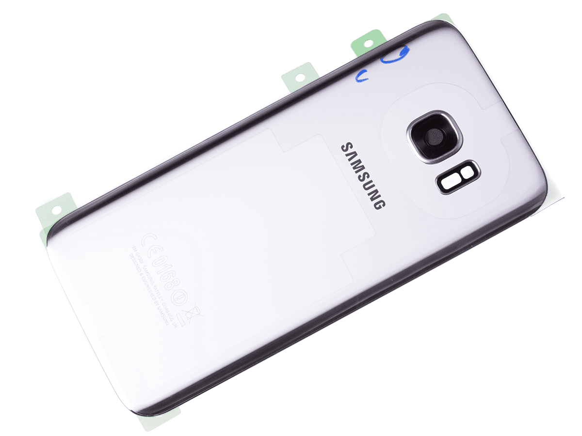 Originál kryt baterie Samsung Galaxy S7 SM-G930F stříbrný + lepení
