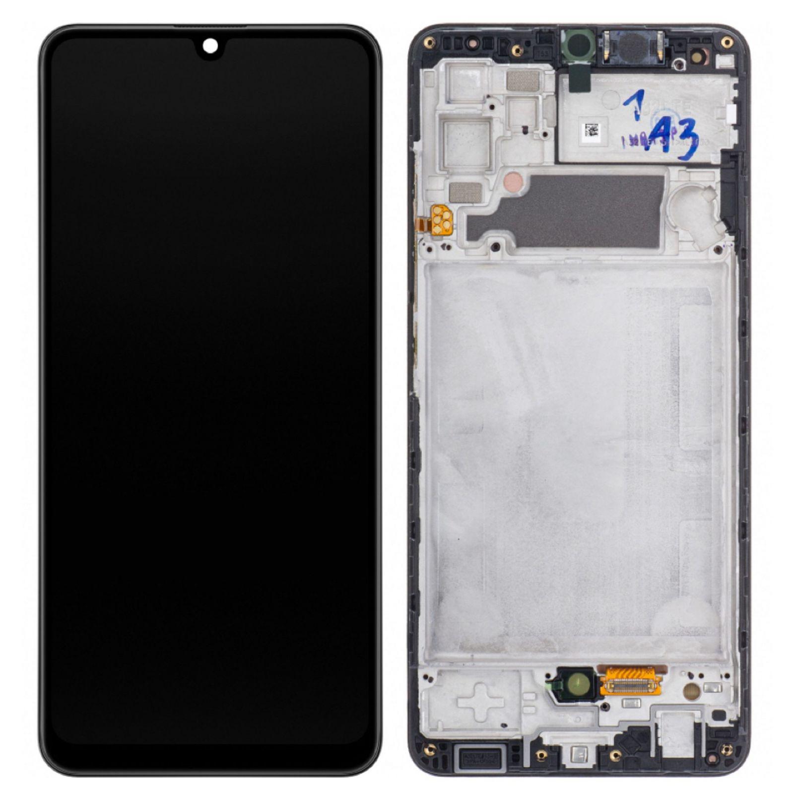 Originál LCD + Dotyková vrstva Samsung Galaxy A32 4G SM-A325 černá repasovaný díl - vaměněné sklíčko