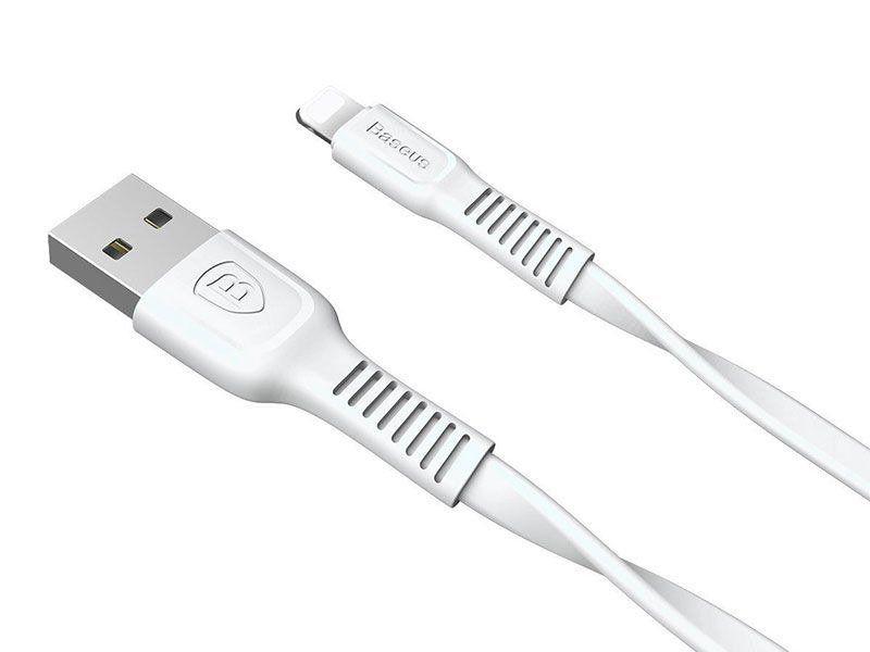 Kabel Tough Series iOS 2A 100cm Baseus bílý