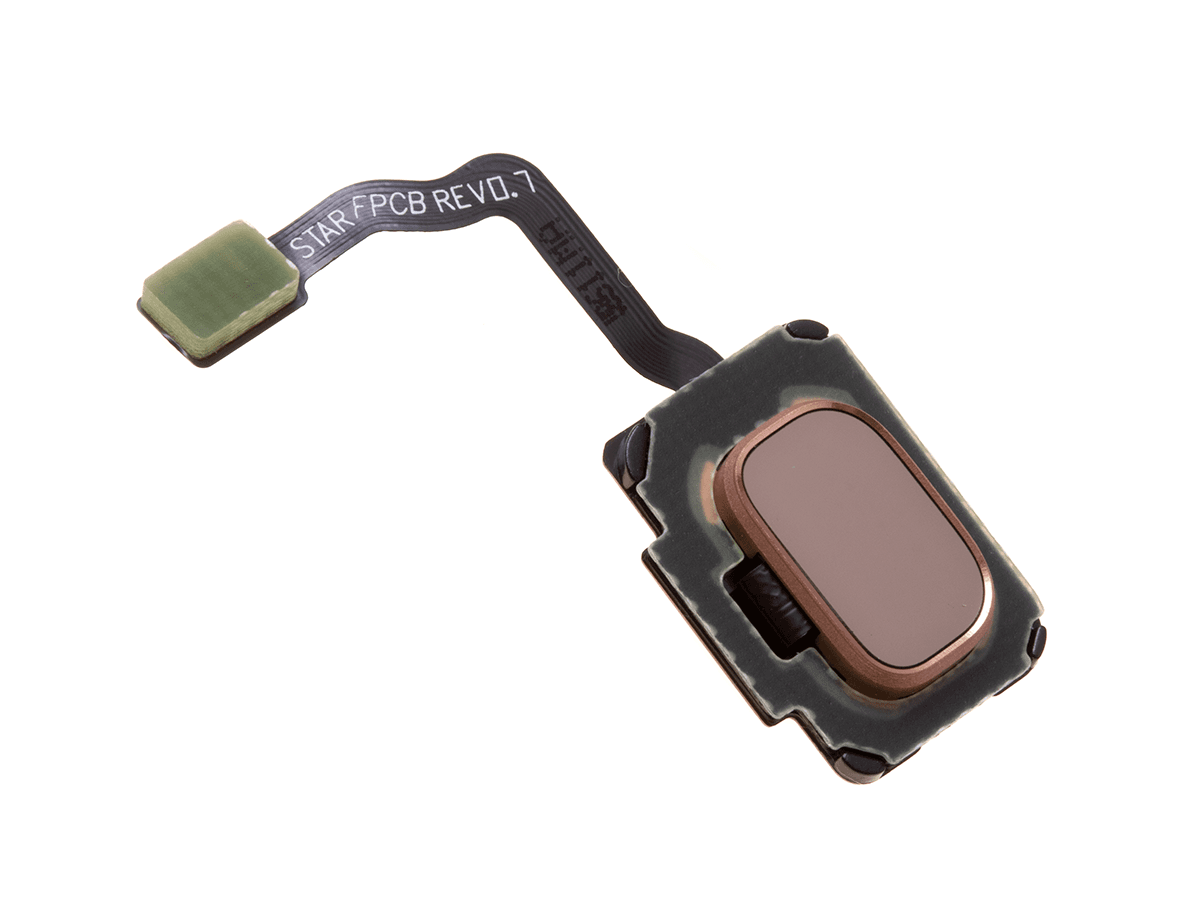Original fingerprint sensor HOME button key Samsung SM-G960 Galaxy S9 - gold