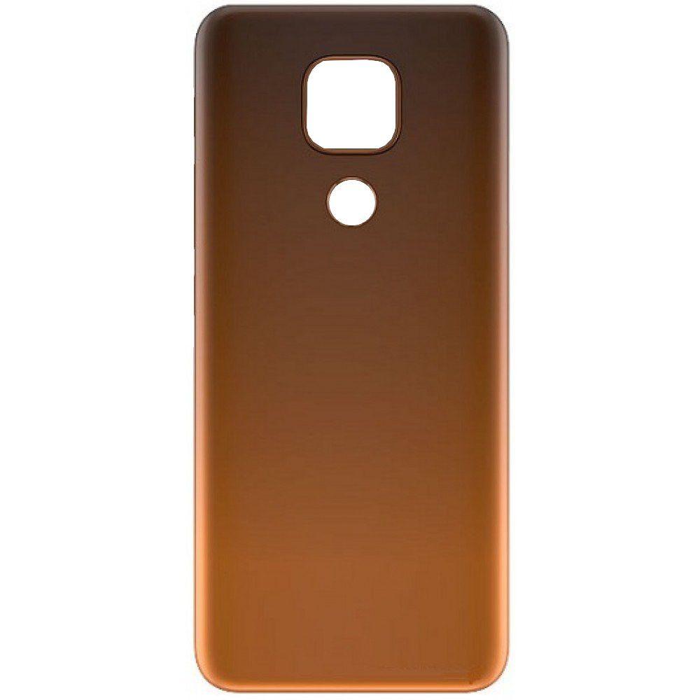 Kryt baterie Motorola Moto E7 Plus oranžový