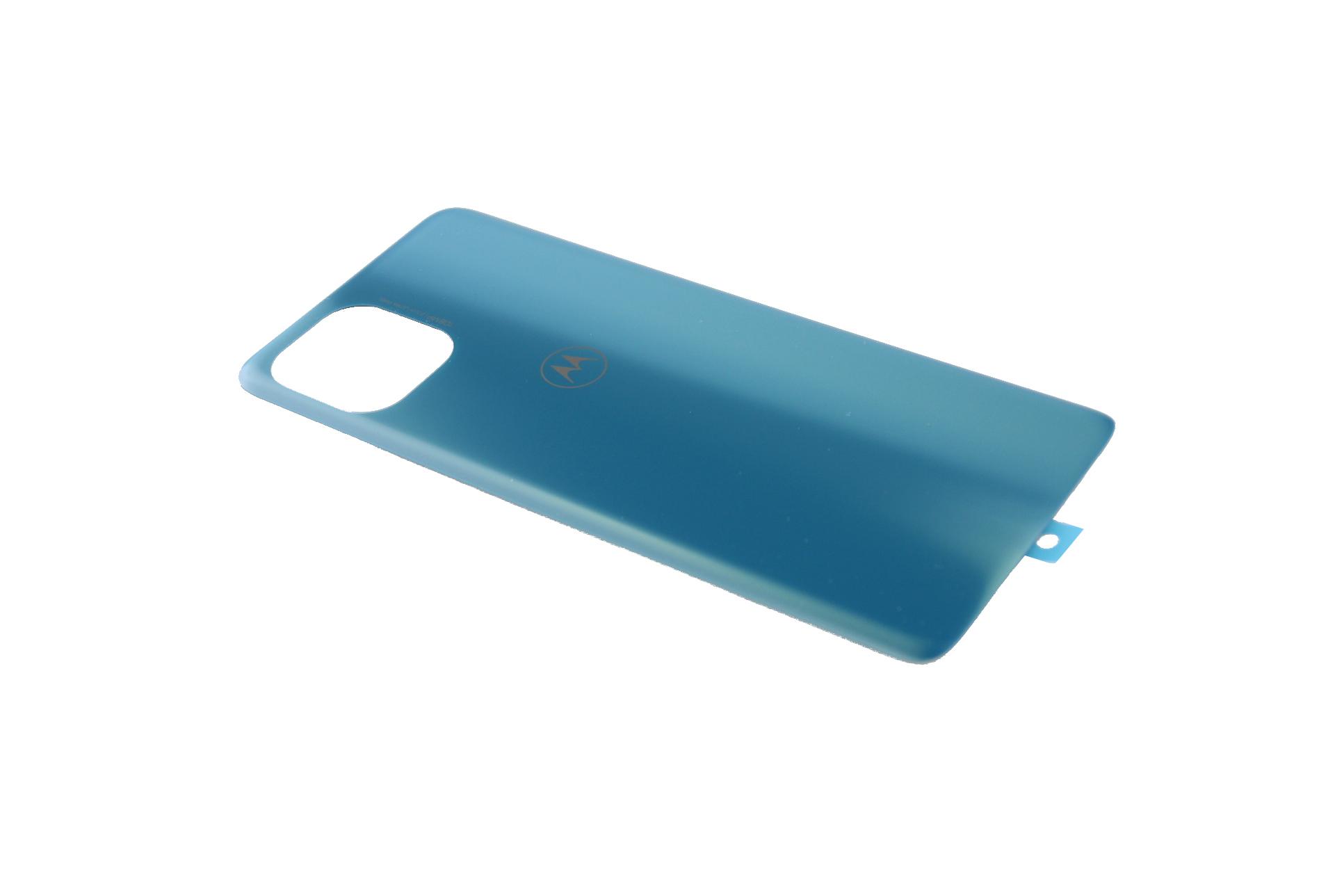 Oryginalna Klapka baterii Motorola Moto EDGE 20 Lite (XT2139) - niebieska